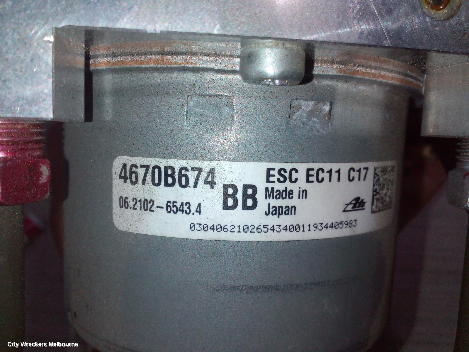 MITSUBISHI ASX 2020 Abs Pump/Modulator