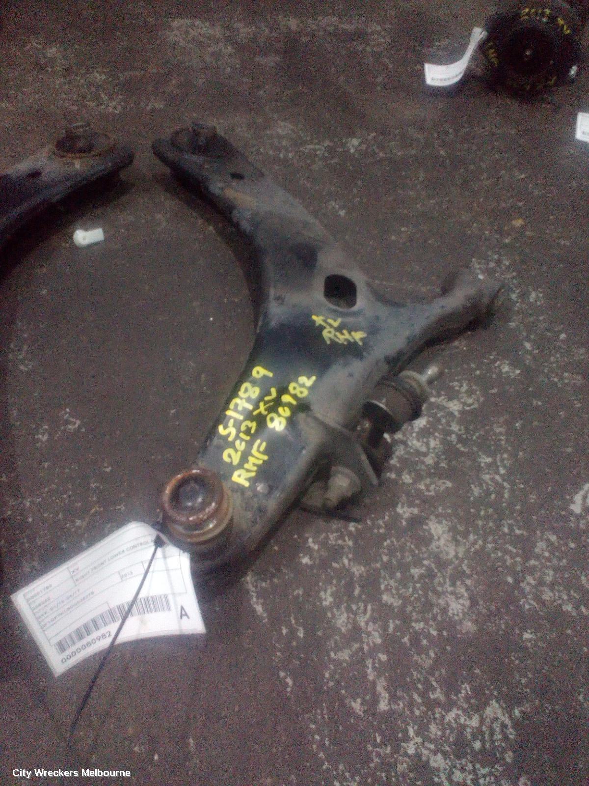 SUBARU XV 2013 Right Front Lower Control Arm