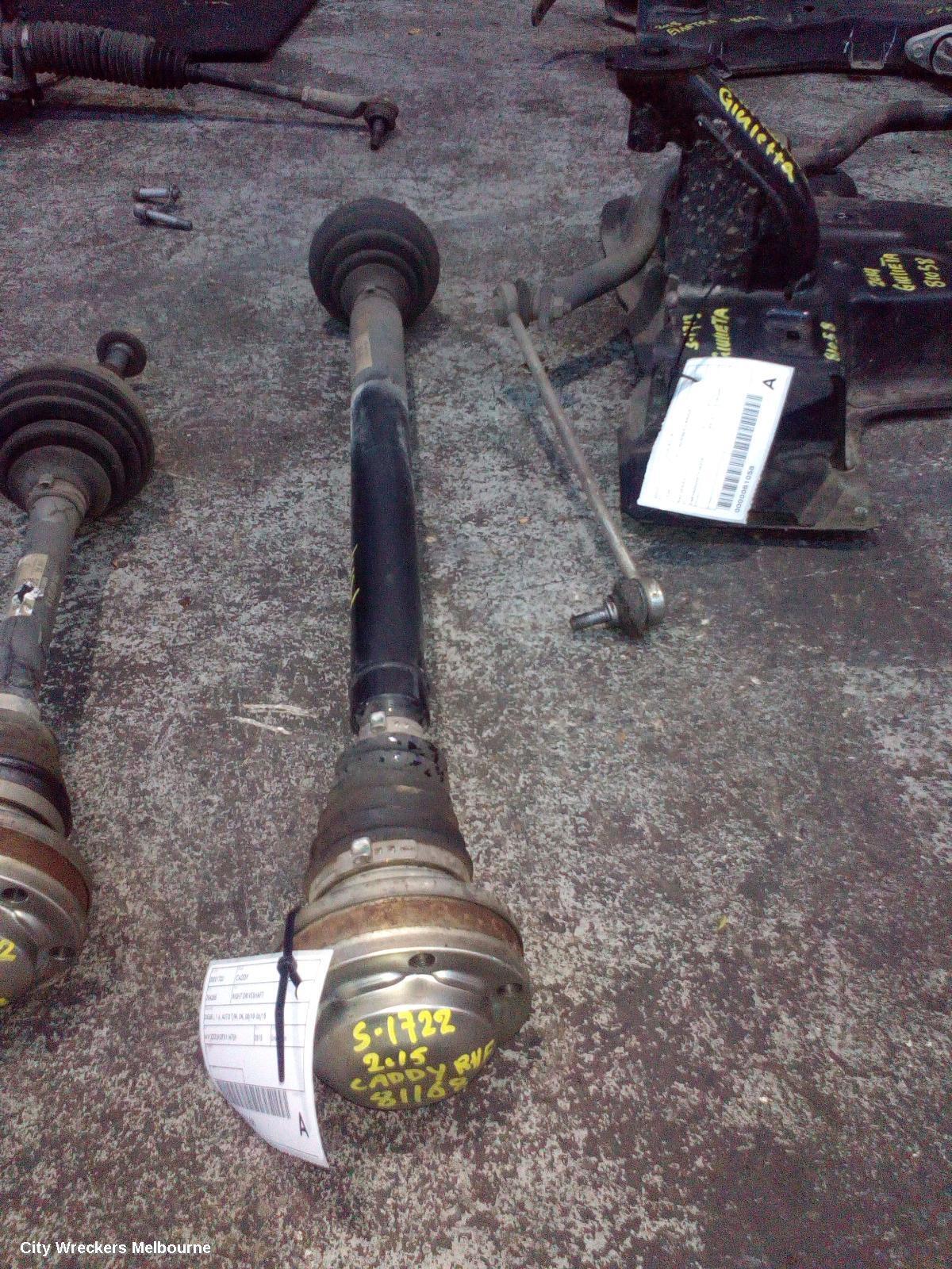 VOLKSWAGEN CADDY 2015 Right Driveshaft