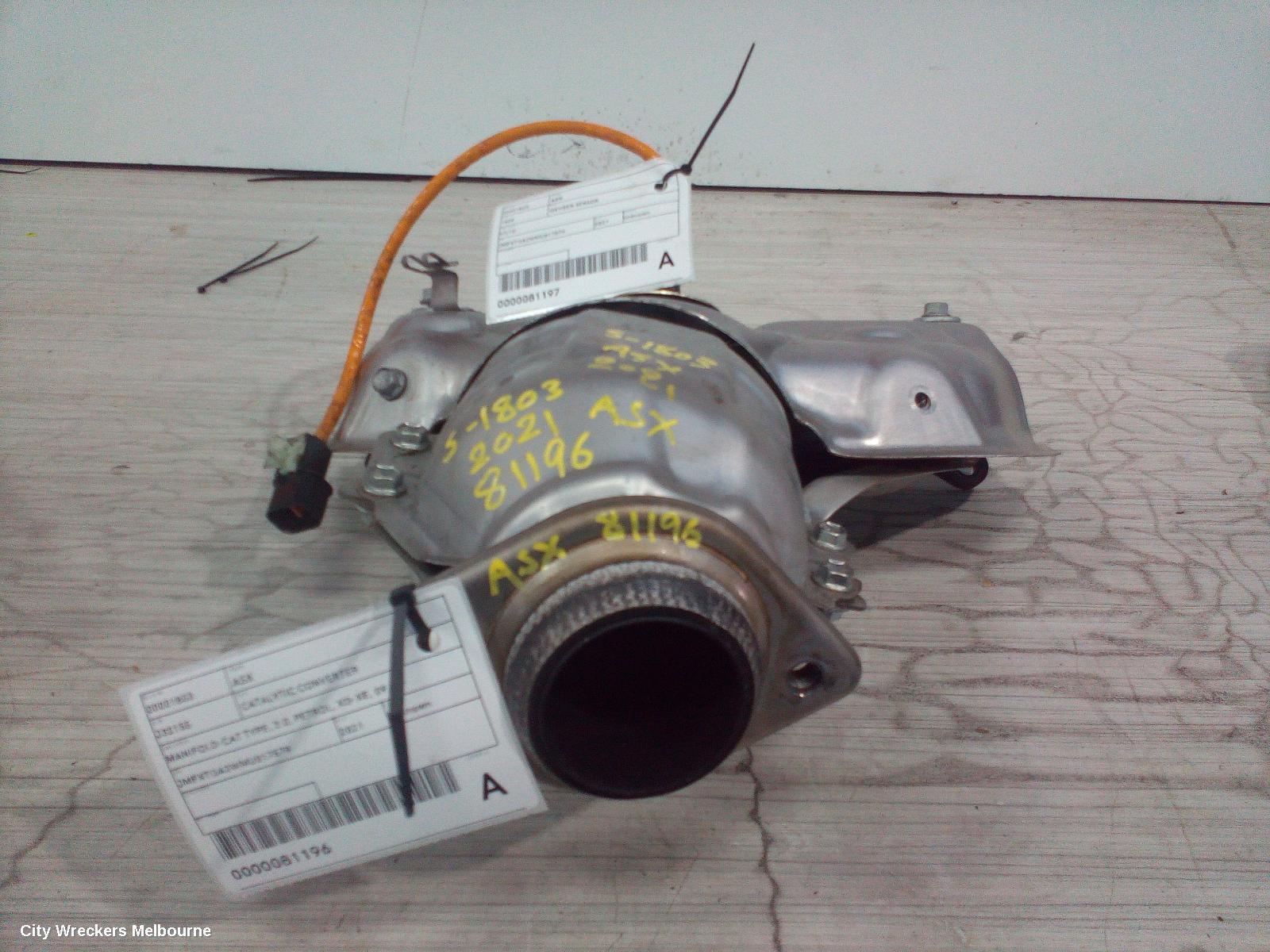 MITSUBISHI ASX 2021 Catalytic Converter