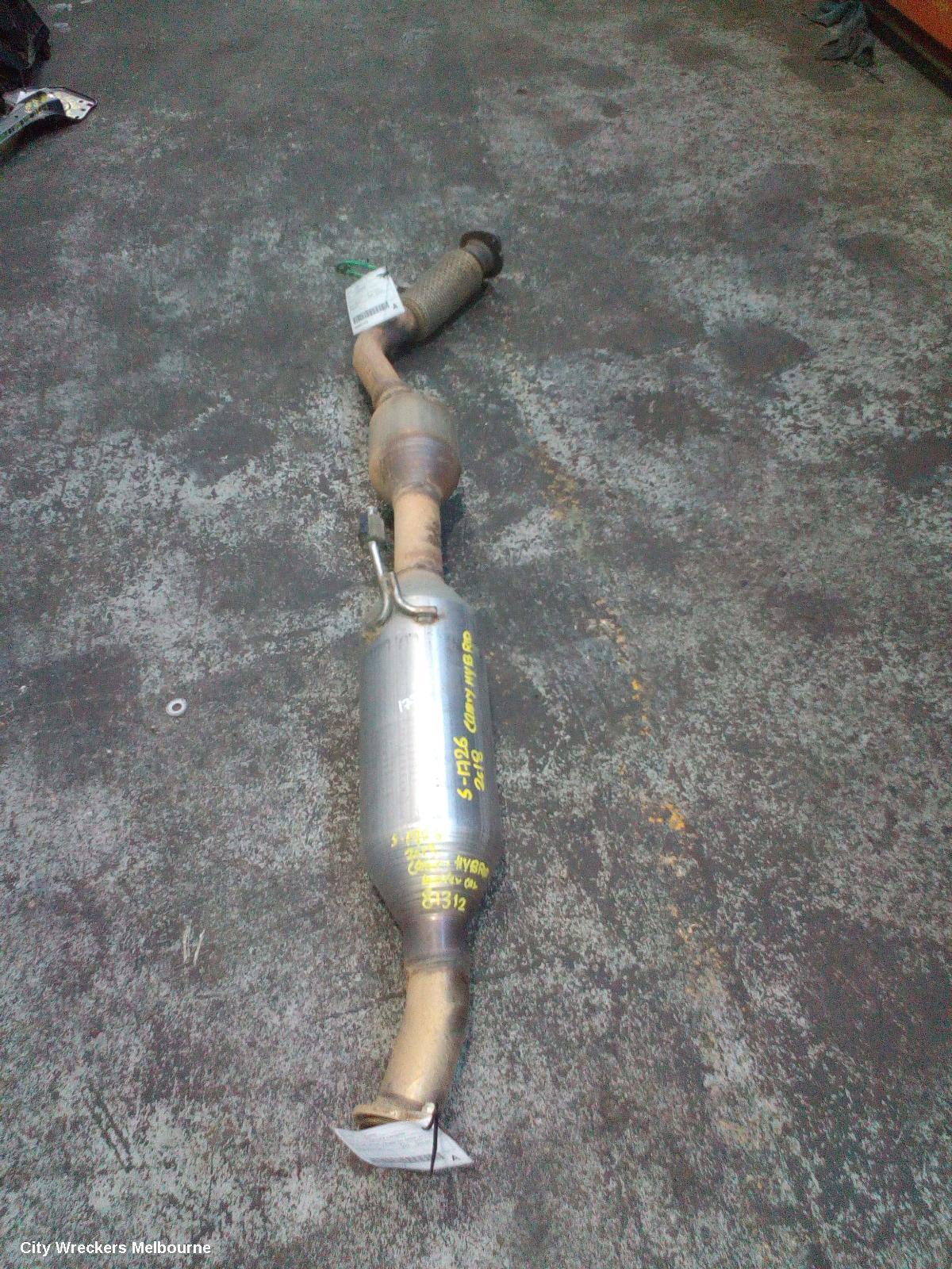 TOYOTA CAMRY 2018 Catalytic Converter