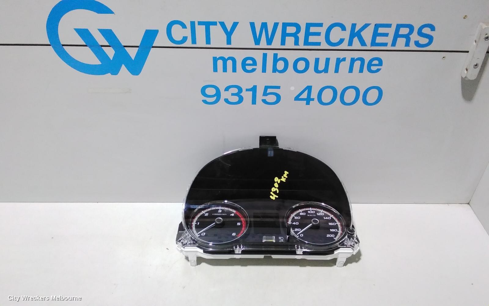 MITSUBISHI TRITON 2020 Instrument Cluster