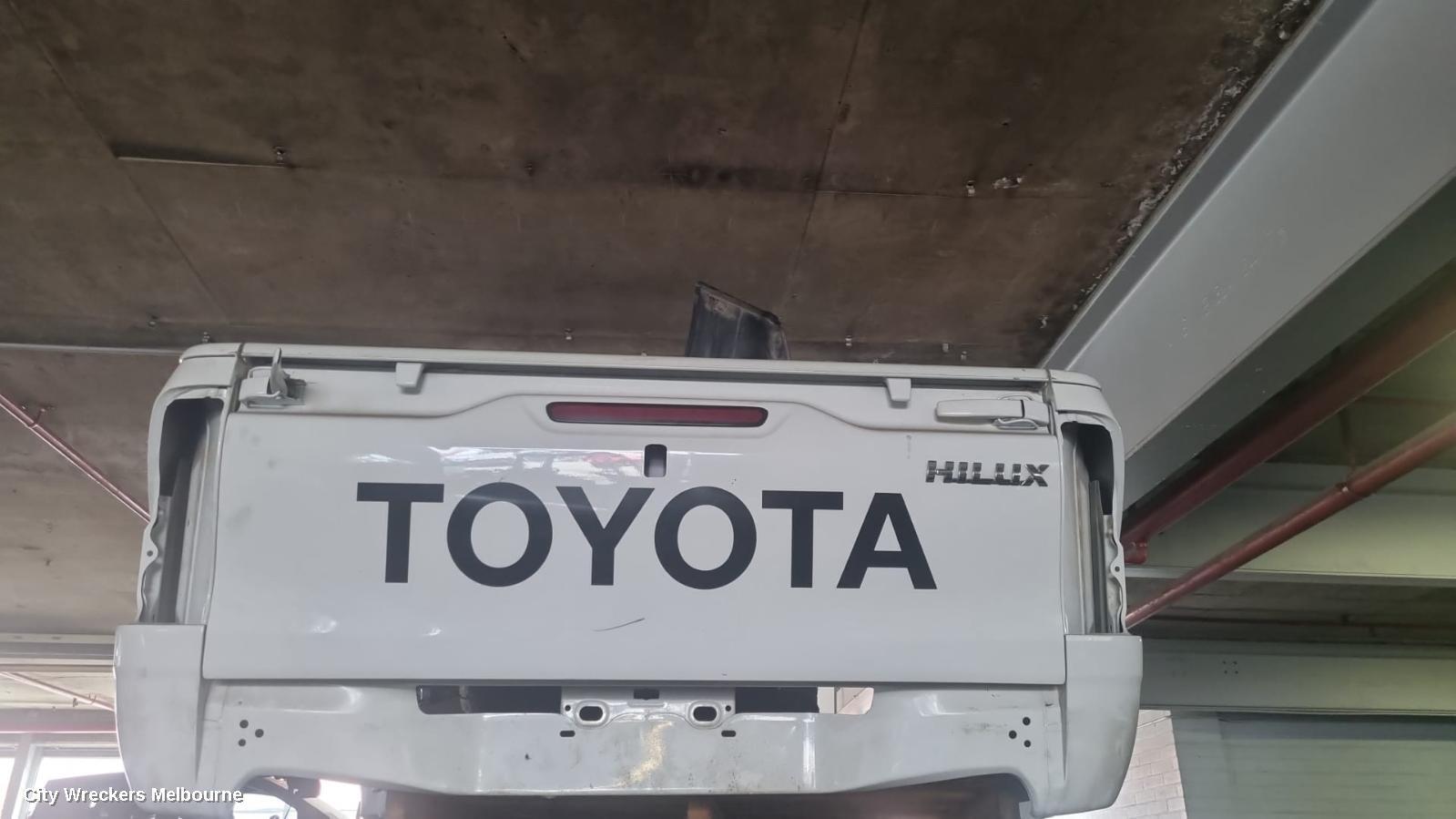 TOYOTA HILUX 2018 Bootlid/Tailgate