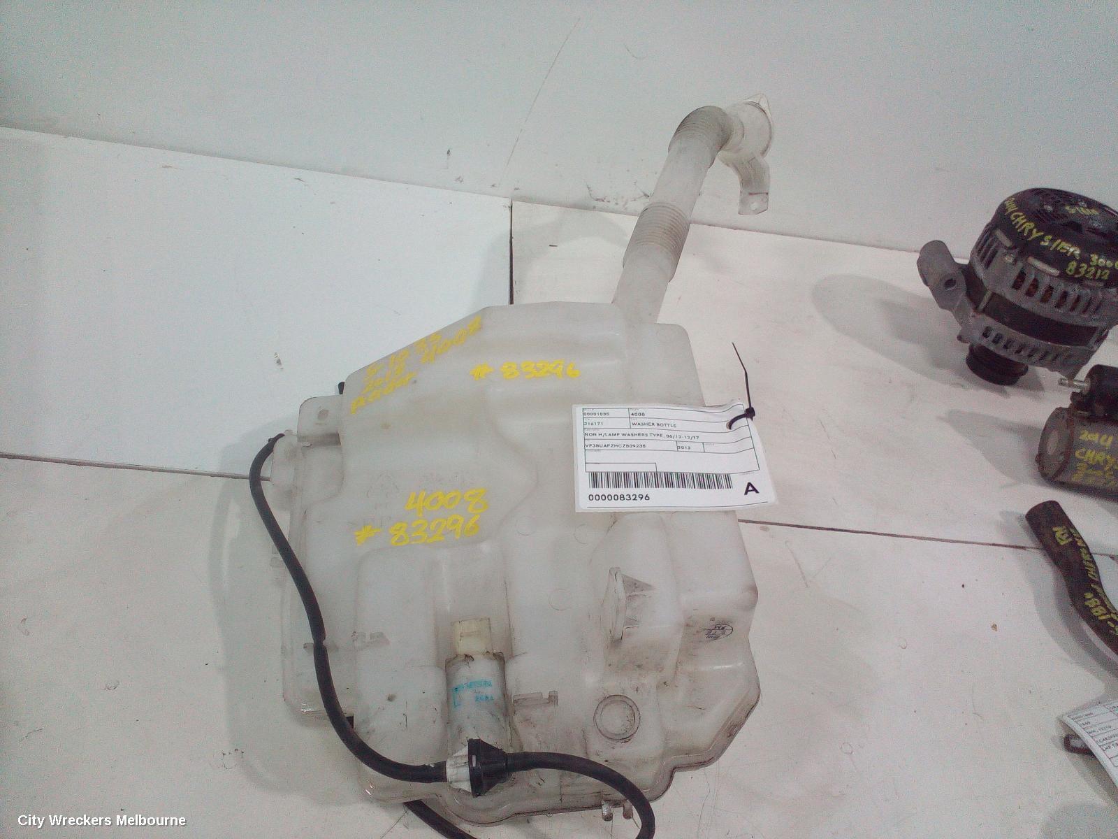 PEUGEOT 4008 2013 Washer Bottle