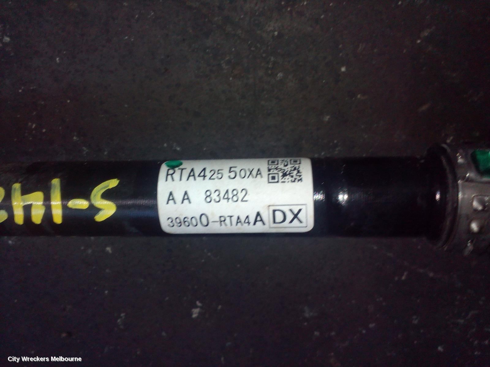 MAZDA CX9 2018 Right Driveshaft