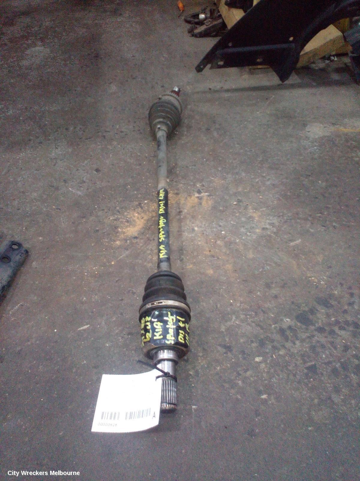 KIA SPORTAGE 2013 Left Driveshaft