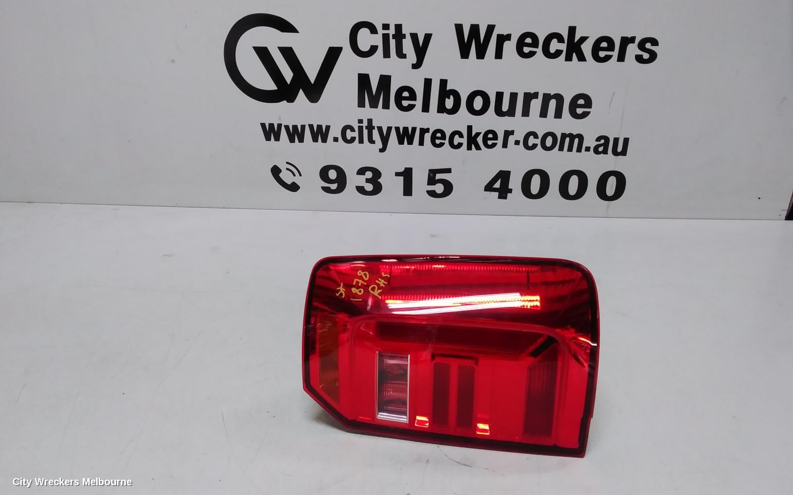 VOLKSWAGEN CADDY 2017 Right Taillight