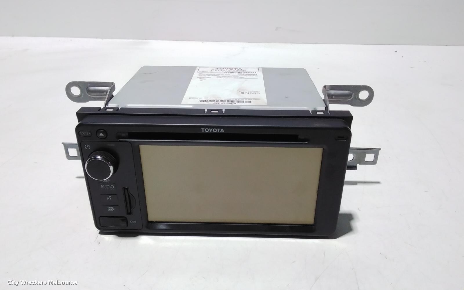 TOYOTA COROLLA 2014 Radio/Cd/Dvd/Sat/Tv