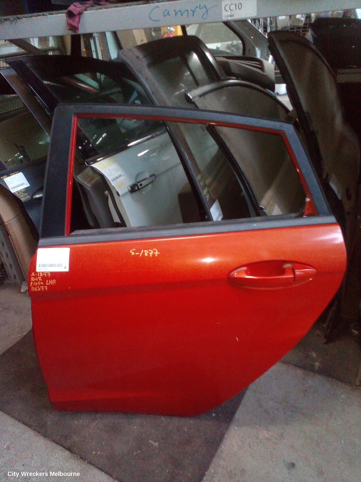 FORD FIESTA 2012 Left Rear Door/Sliding