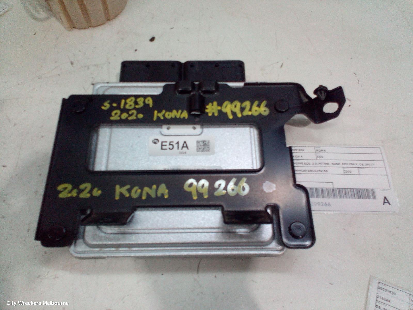 HYUNDAI KONA 2020 Ecu