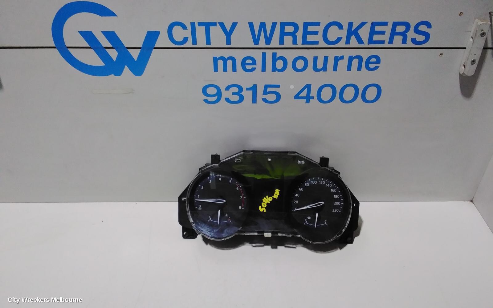 TOYOTA C-HR 2018 Instrument Cluster