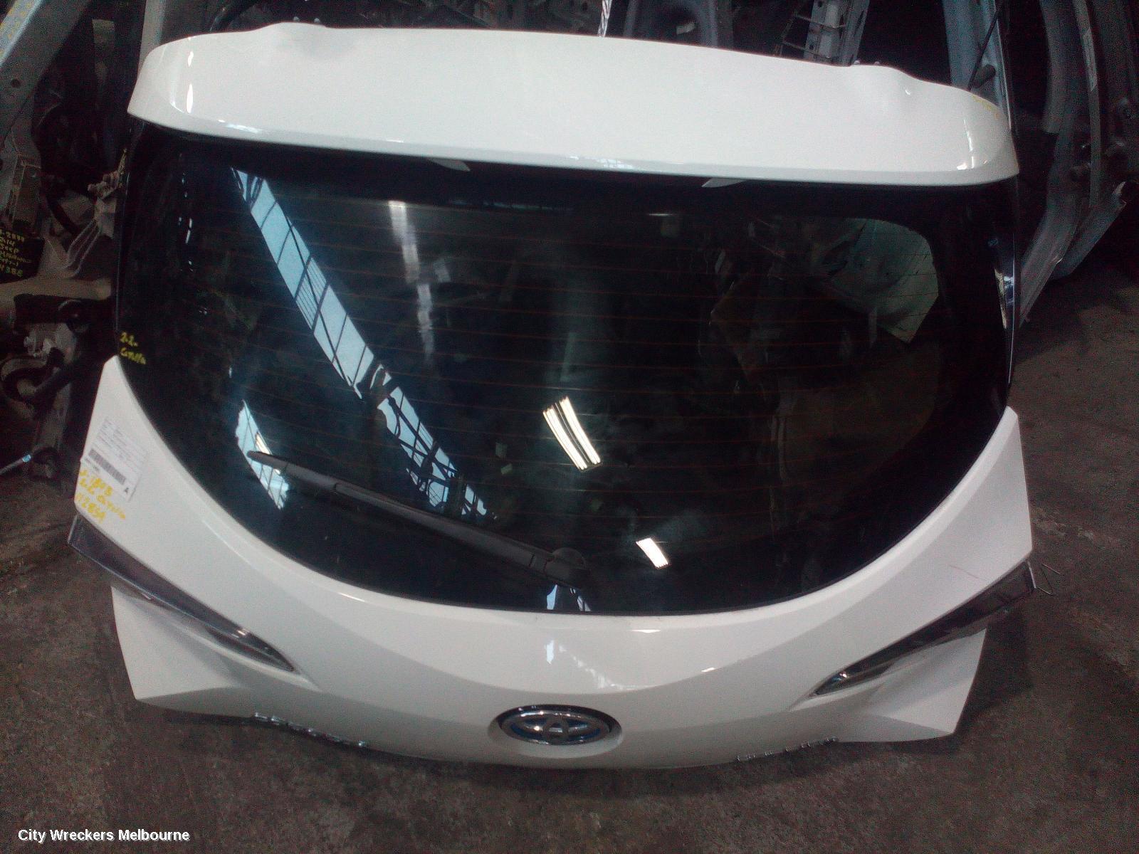 TOYOTA COROLLA 2020 Bootlid/Tailgate