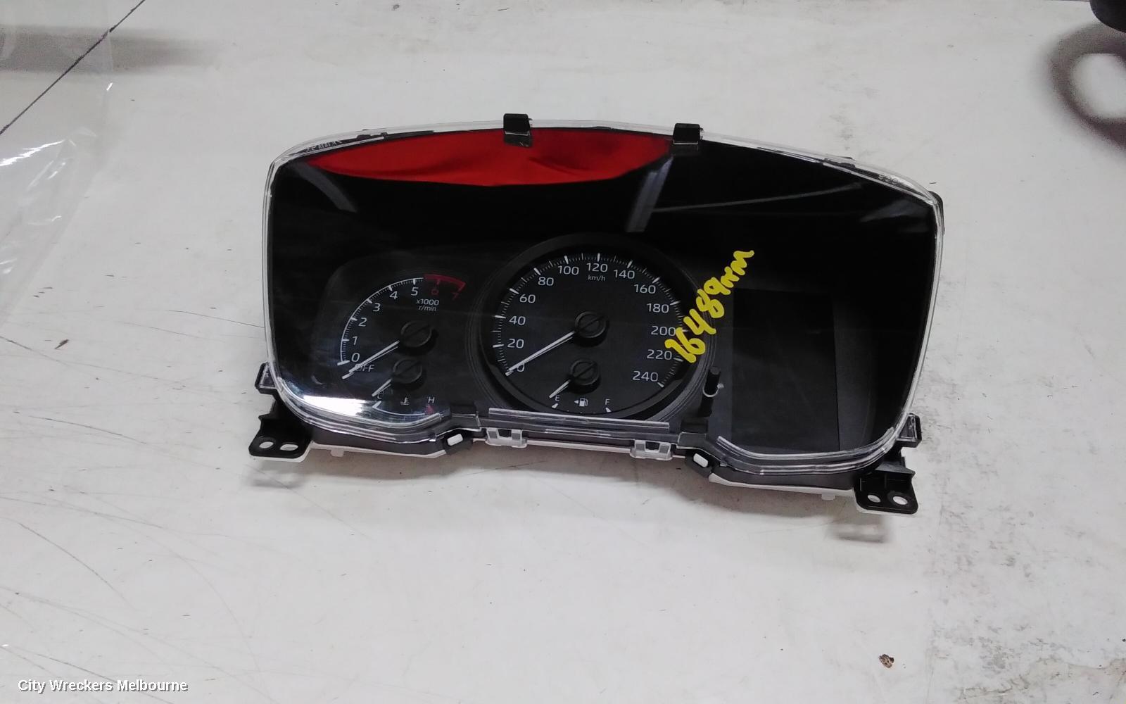 TOYOTA COROLLA 2020 Instrument Cluster