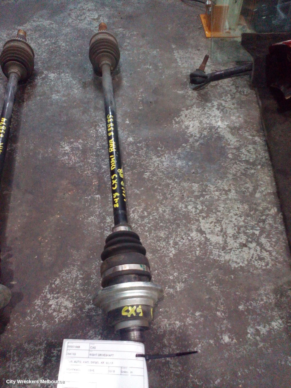 MAZDA CX5 2018 Right Driveshaft