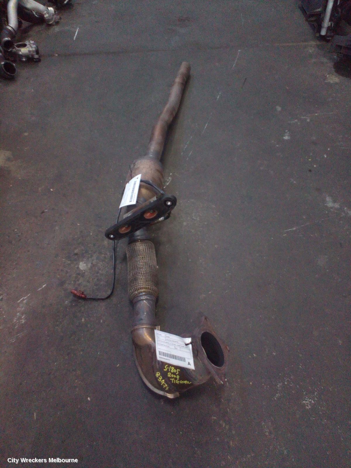 VOLKSWAGEN TIGUAN 2009 Catalytic Converter