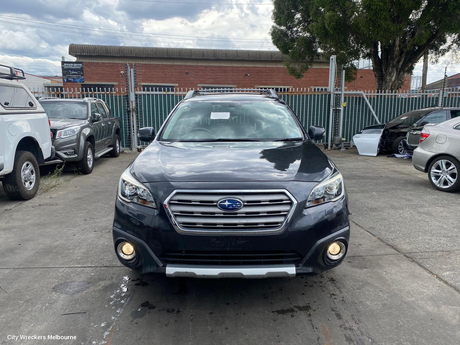 SUBARU OUTBACK 2016 Bootlid/Tailgate