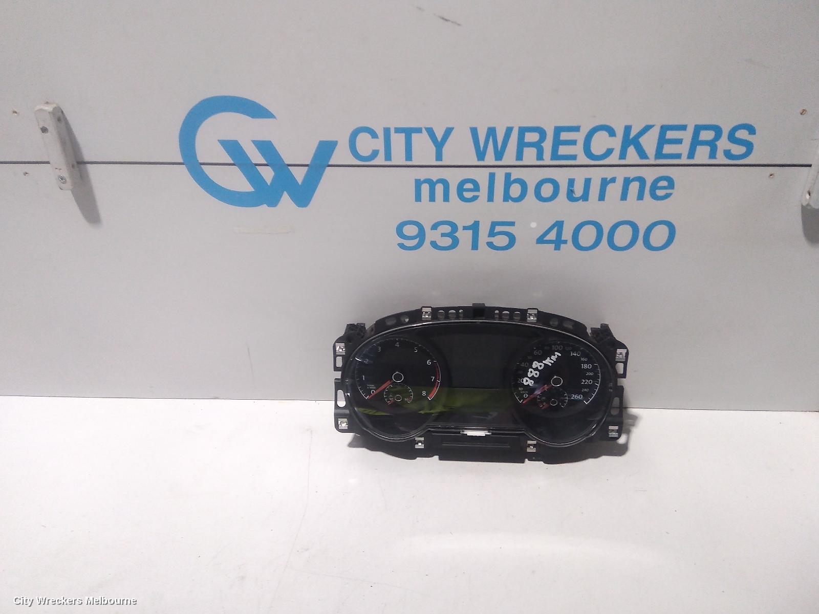 VOLKSWAGEN GOLF 2020 Instrument Cluster