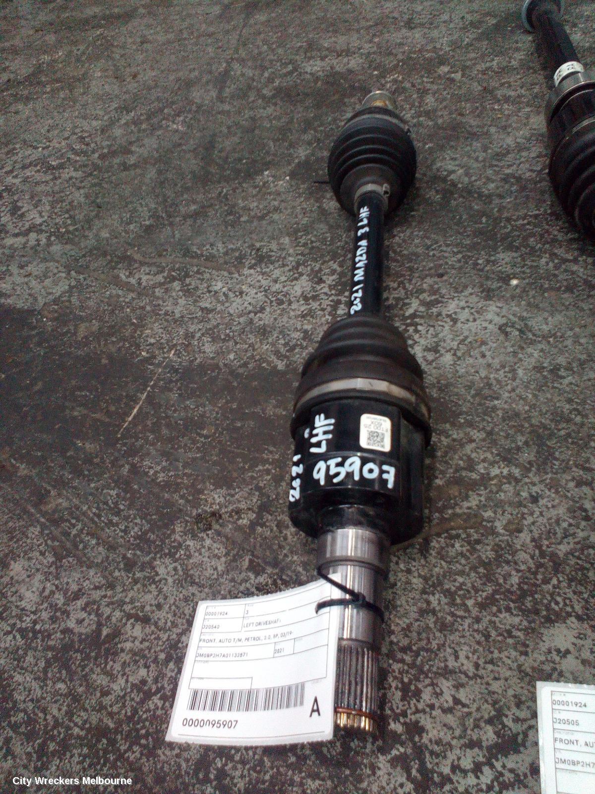 MAZDA 3 2021 Left Driveshaft