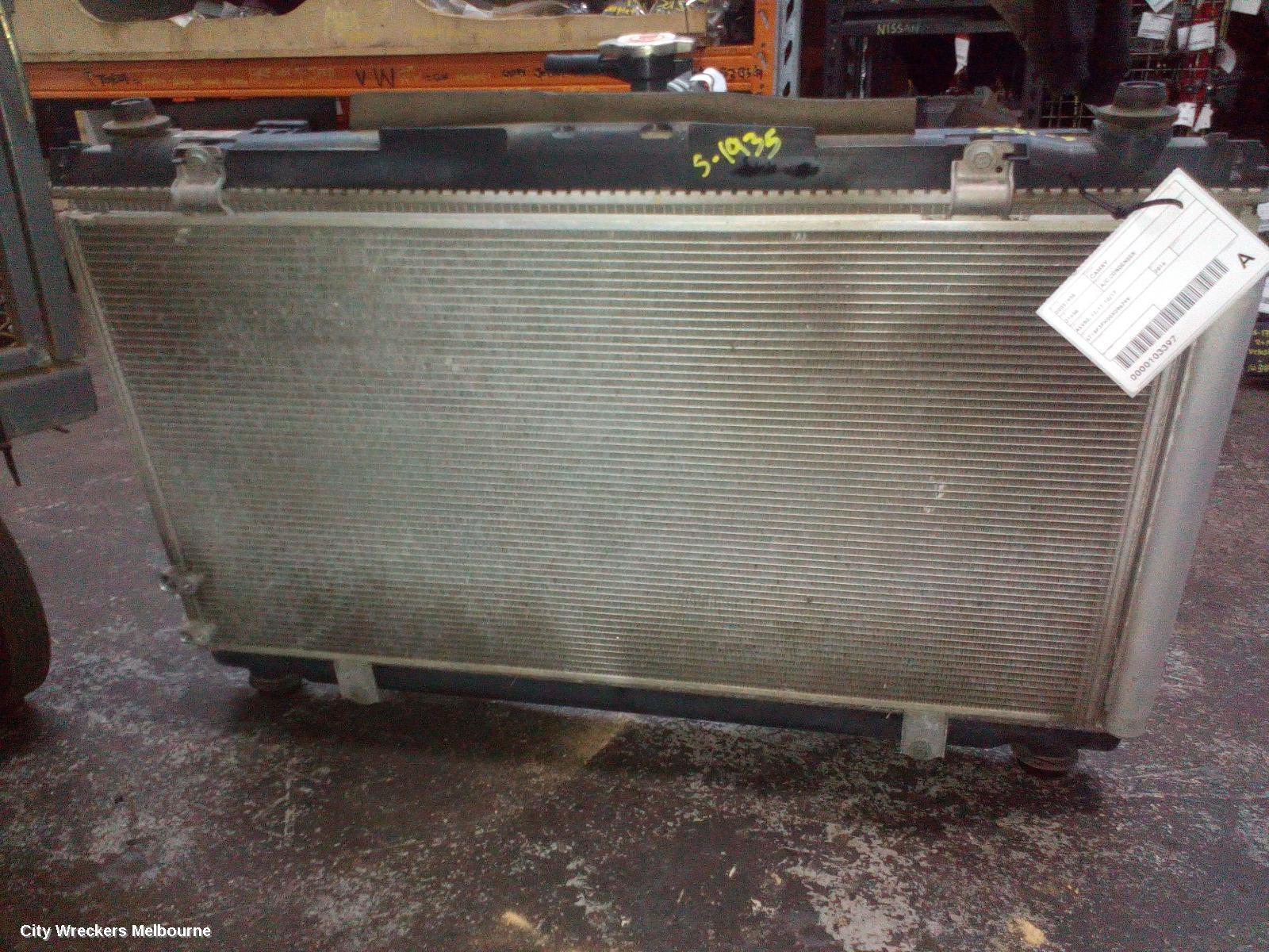 TOYOTA CAMRY 2016 A/C Condenser