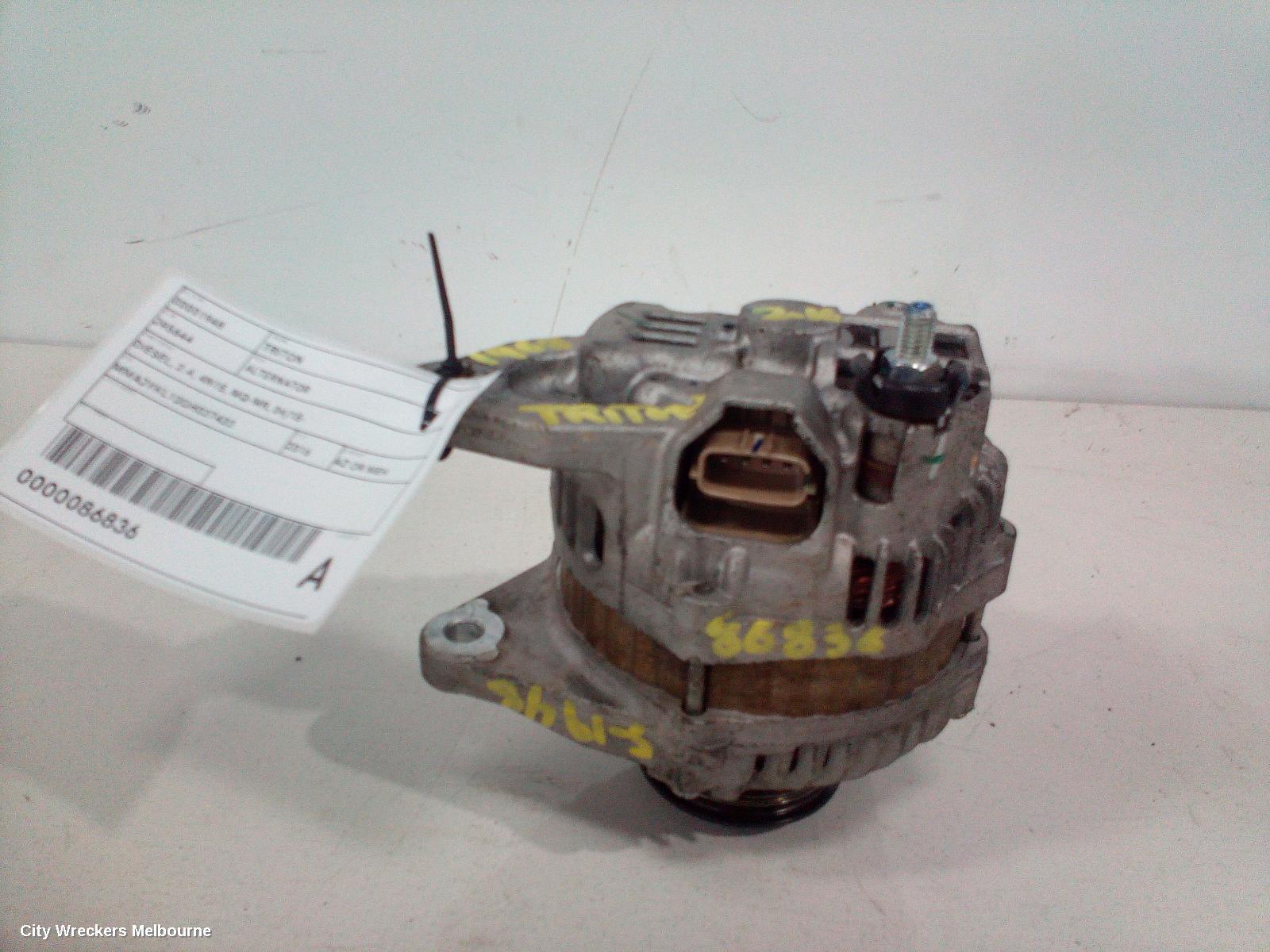 MITSUBISHI TRITON 2016 Alternator