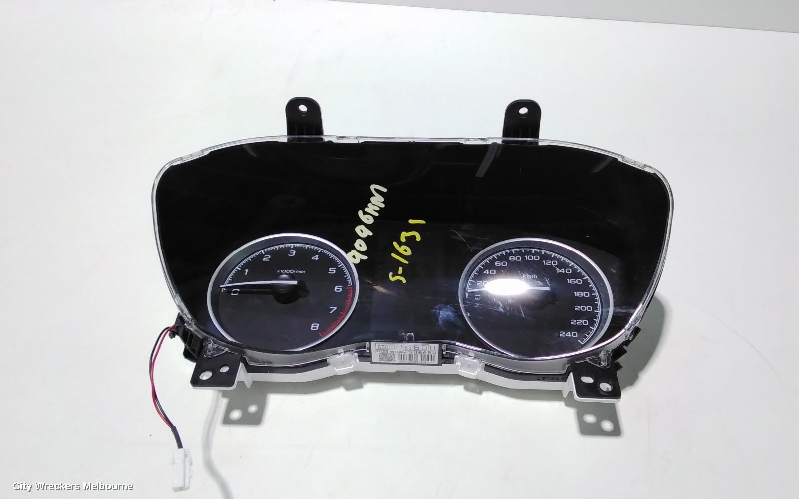 SUBARU FORESTER 2020 Instrument Cluster