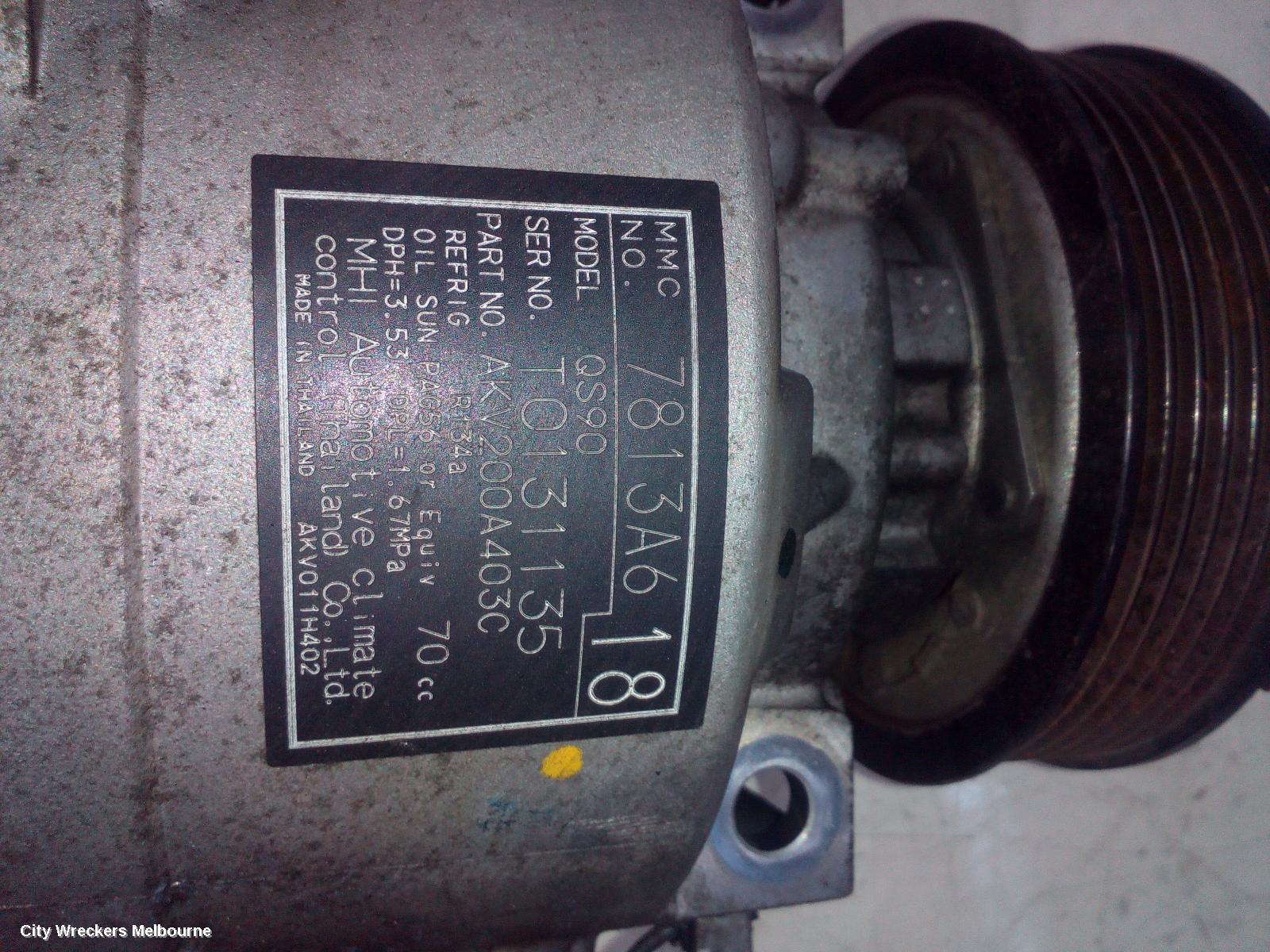 MITSUBISHI OUTLANDER 2014 A/C Compressor