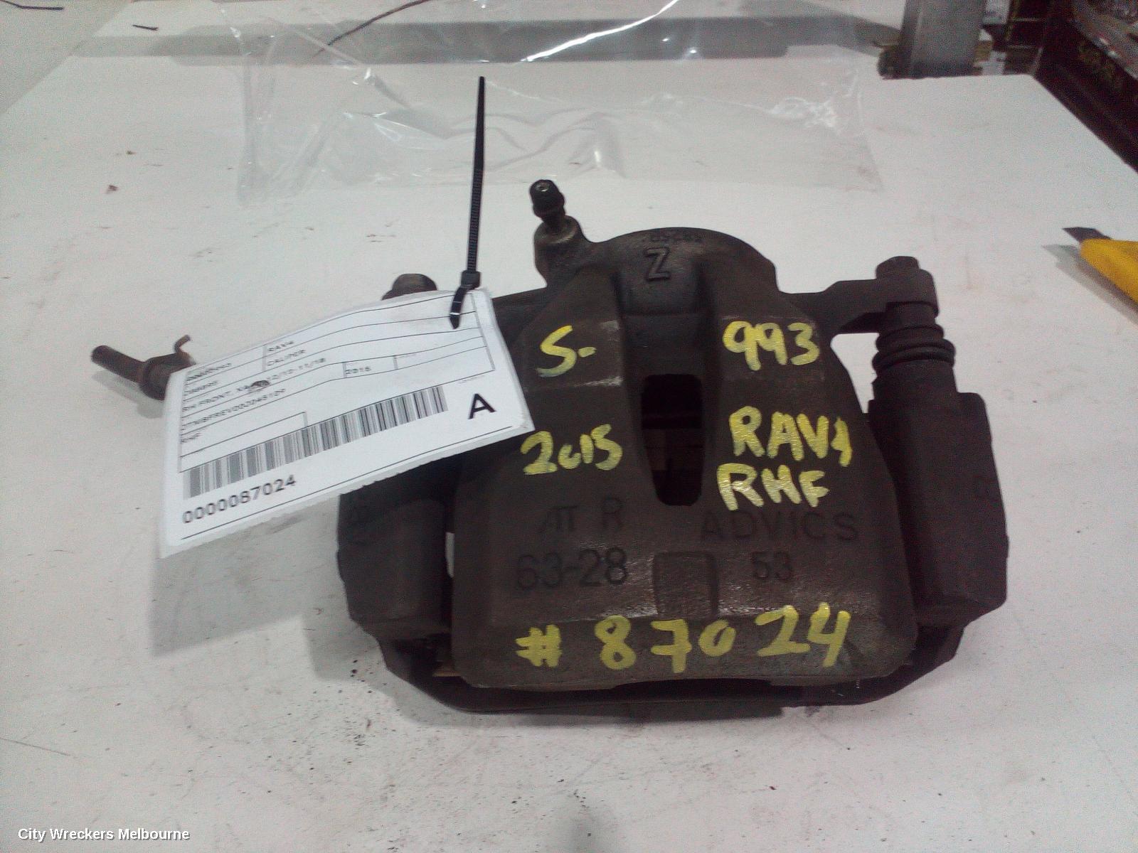 TOYOTA RAV4 2015 Caliper