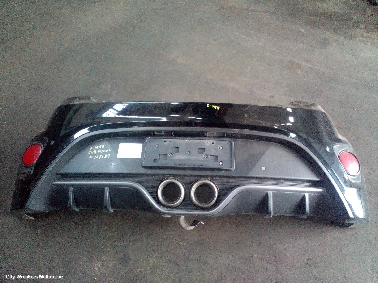 HYUNDAI VELOSTER 2014 Rear Bumper