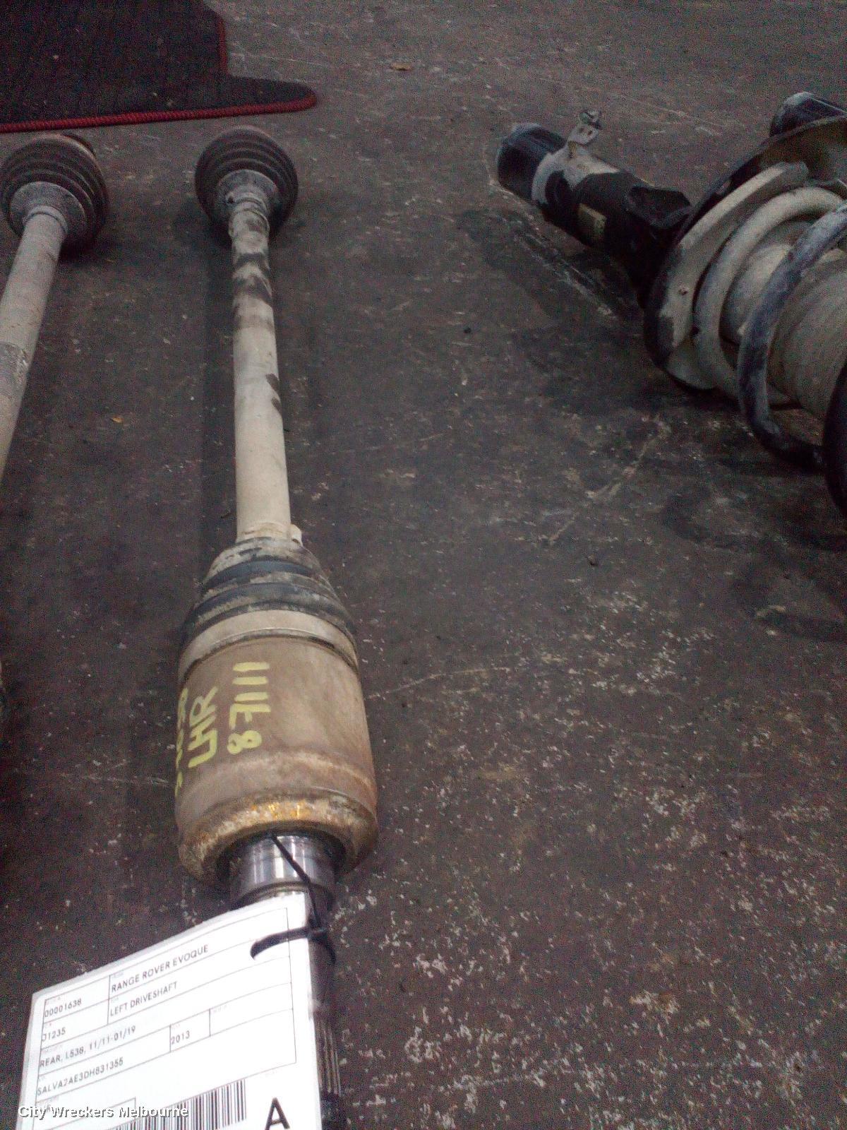 LAND ROVER RANGEROVER EVOQUE 2013 Left Driveshaft