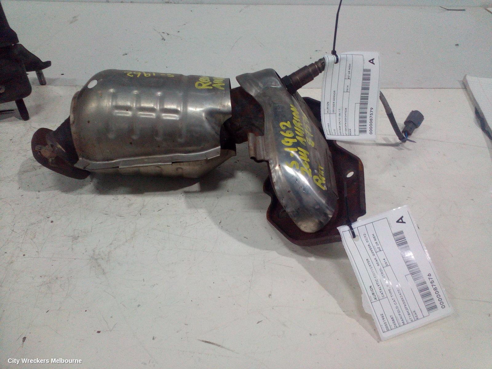 TOYOTA AURION 2014 Catalytic Converter