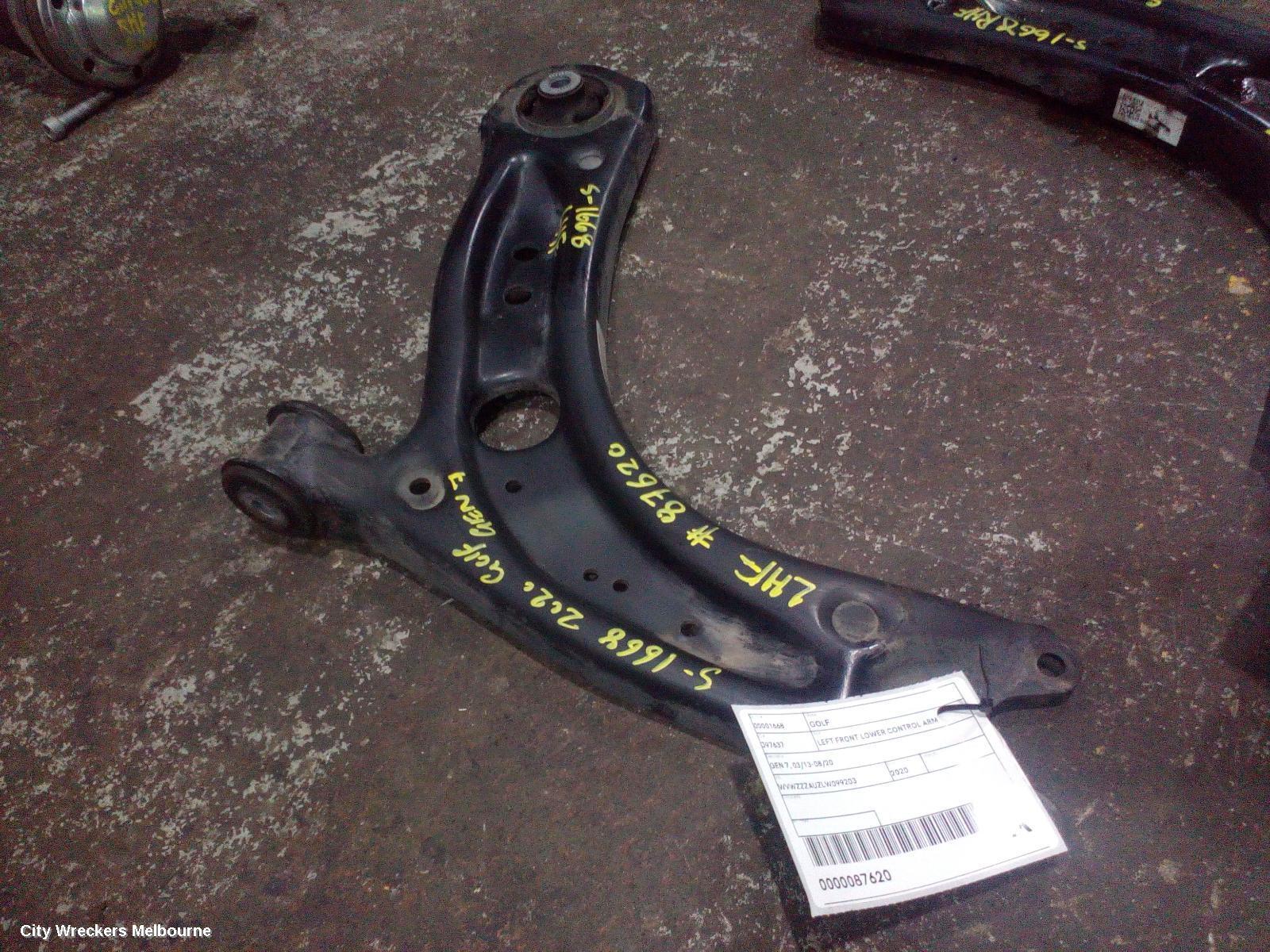 VOLKSWAGEN GOLF 2020 Left Front Lower Control Arm