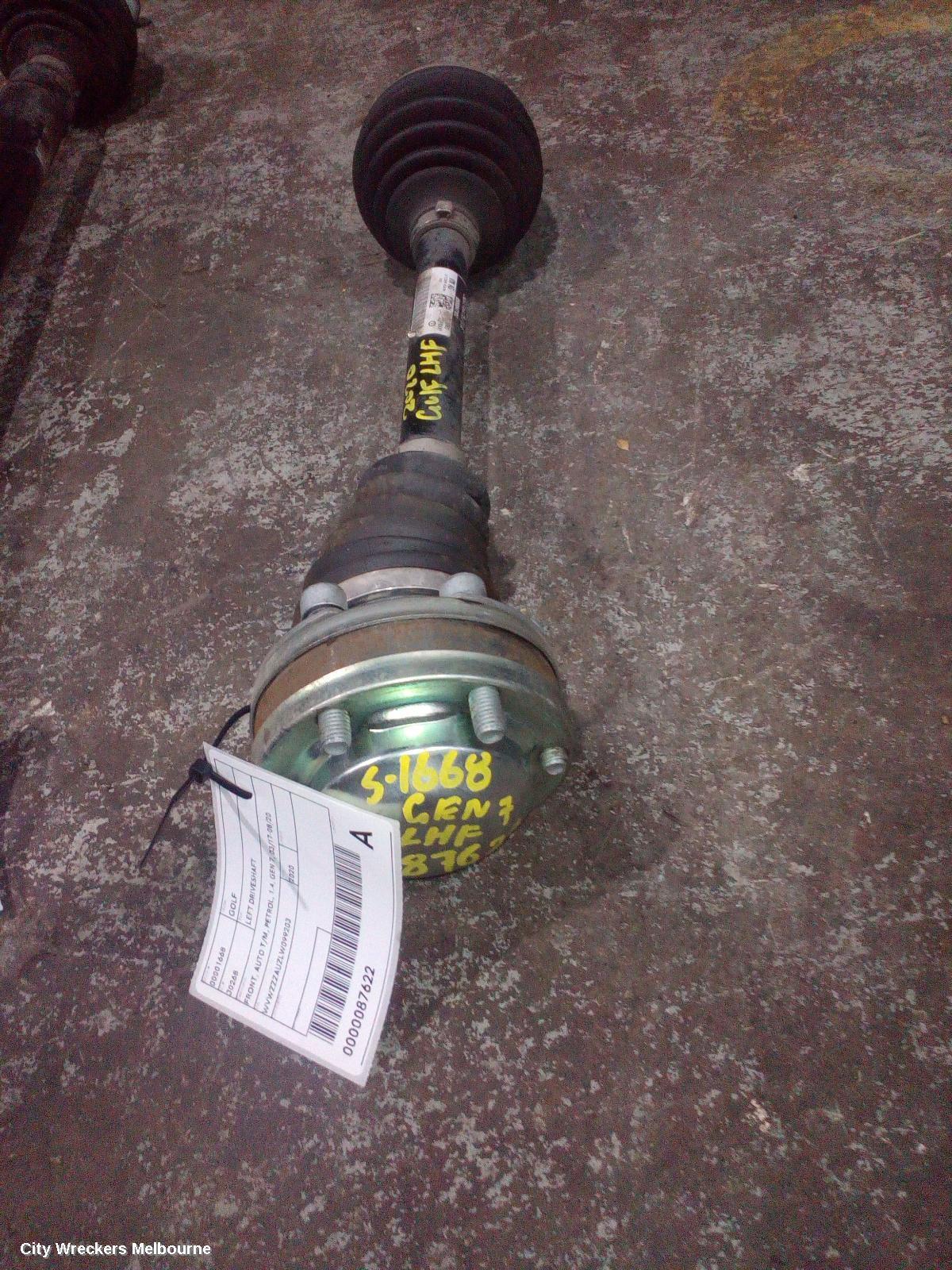 VOLKSWAGEN GOLF 2020 Left Driveshaft