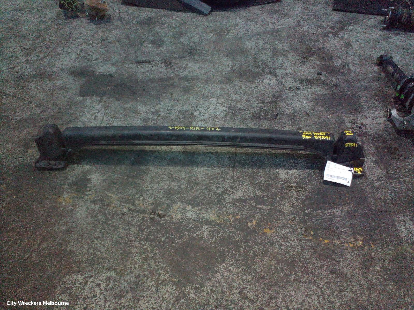 PEUGEOT 407 2007 R/Bar Bracket/Reinfo