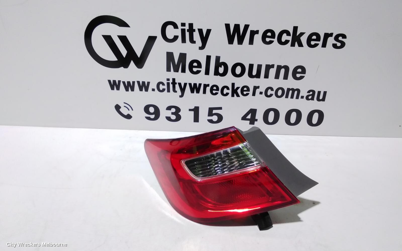 TOYOTA AURION 2014 Left Taillight