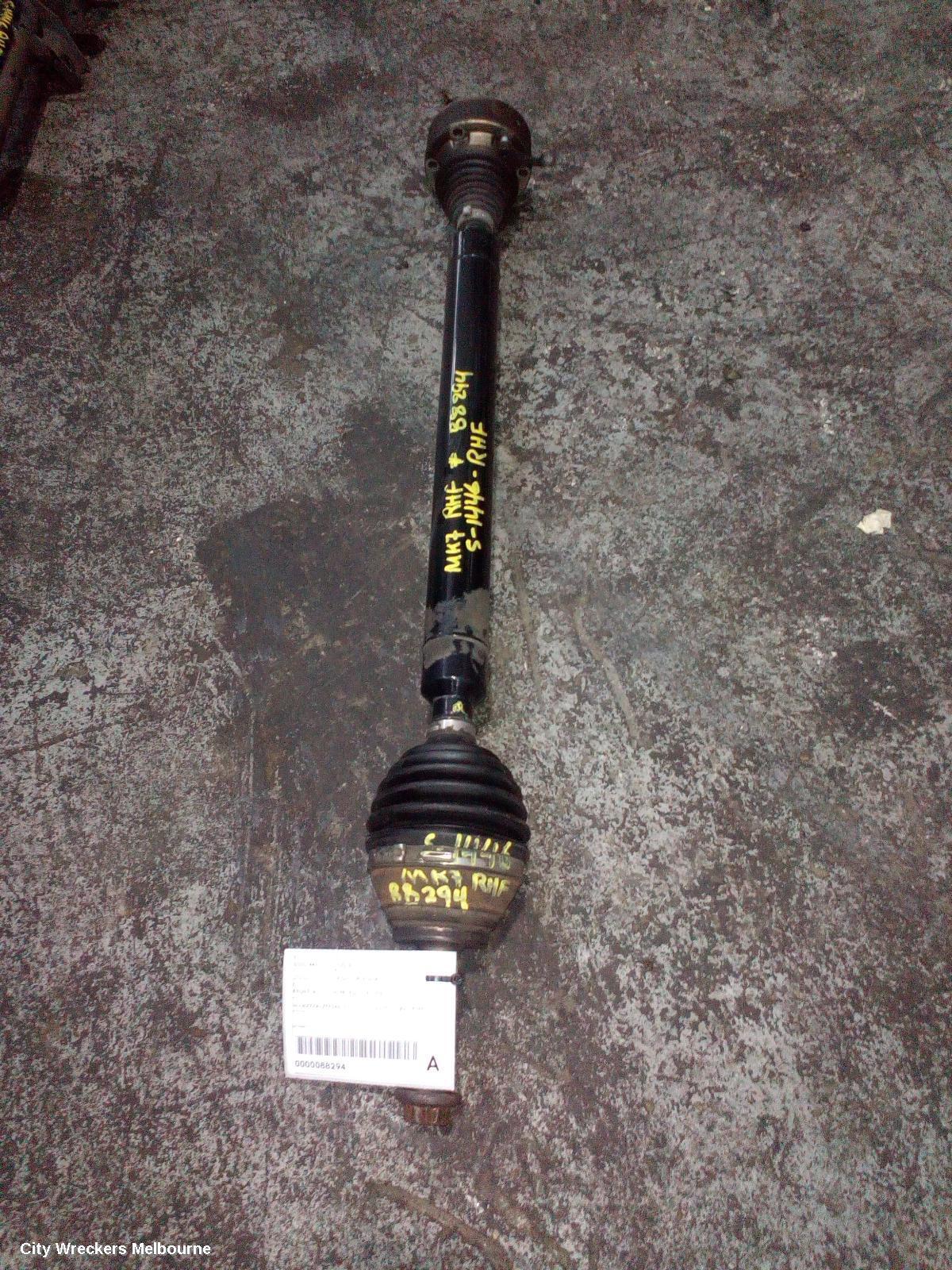 VOLKSWAGEN GOLF 2015 Right Driveshaft