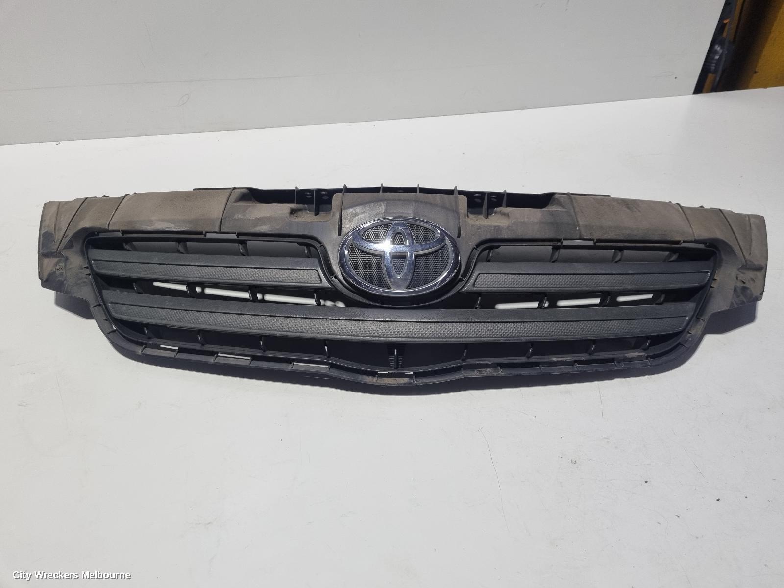 TOYOTA COROLLA 2009 Grille