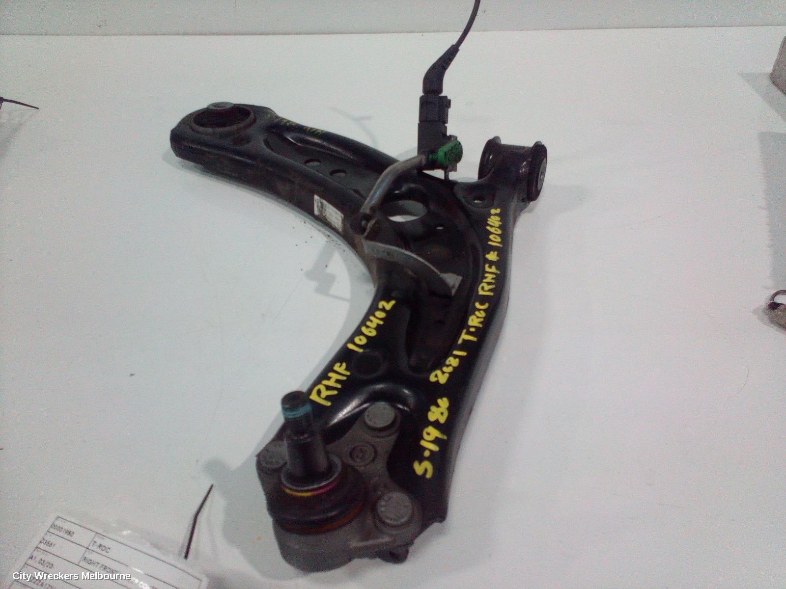 VOLKSWAGEN T-ROC 2021 Right Front Lower Control Arm