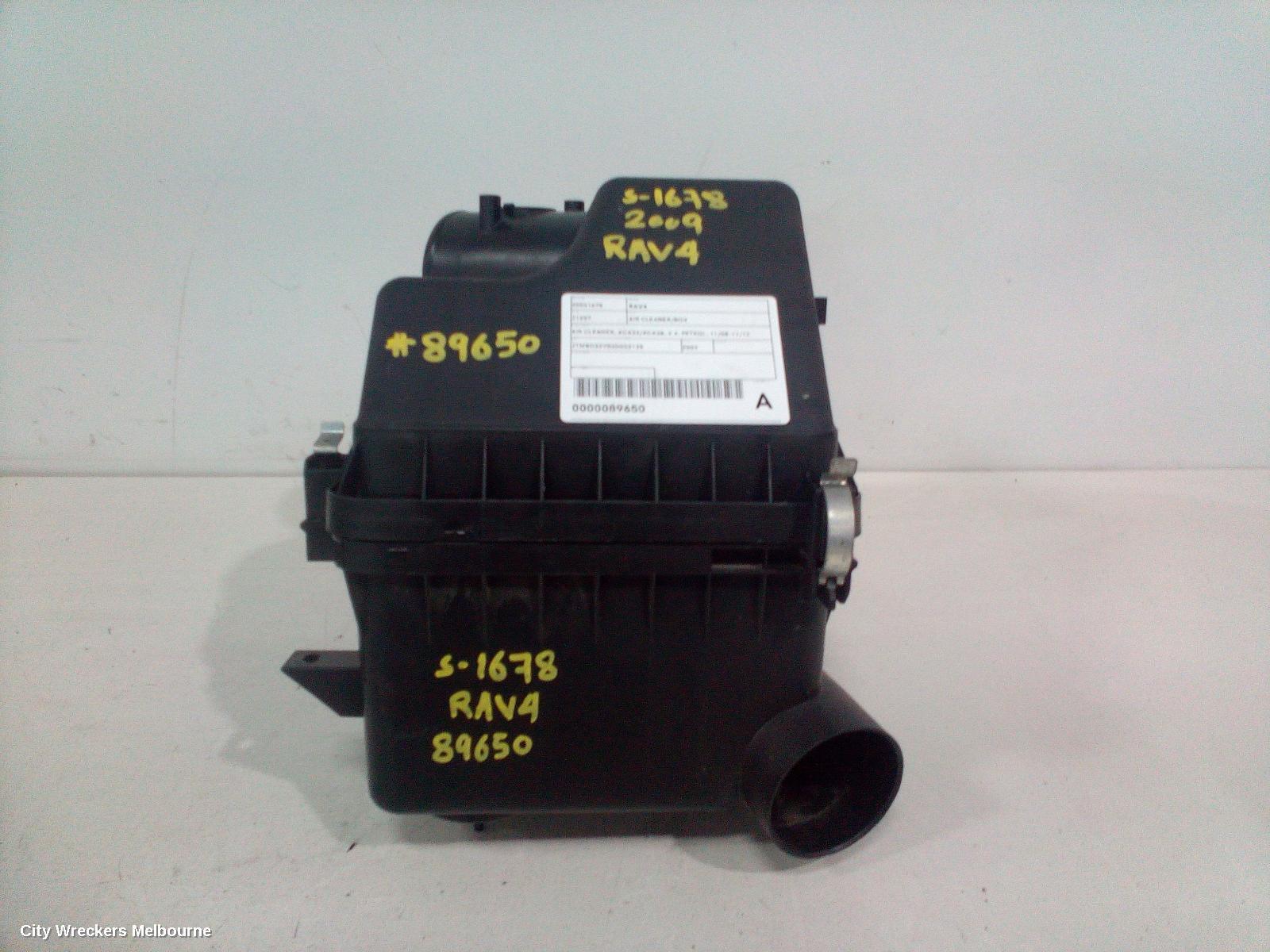 TOYOTA RAV4 2009 Air Cleaner/Box