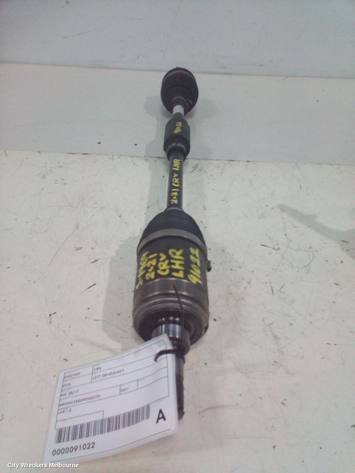 HONDA CRV 2021 Left Driveshaft