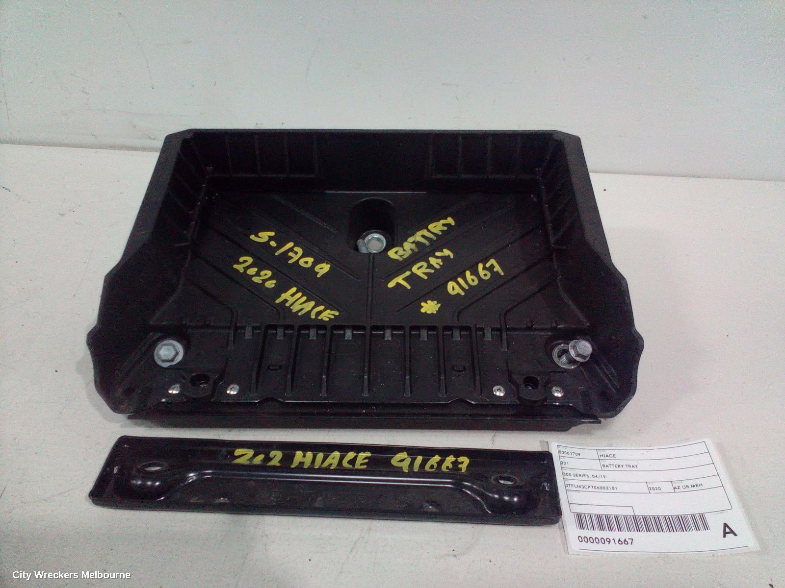 TOYOTA HIACE 2020 Battery Tray