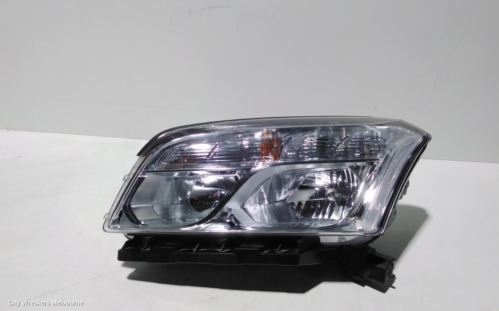 HOLDEN TRAX 2014 Left Headlamp