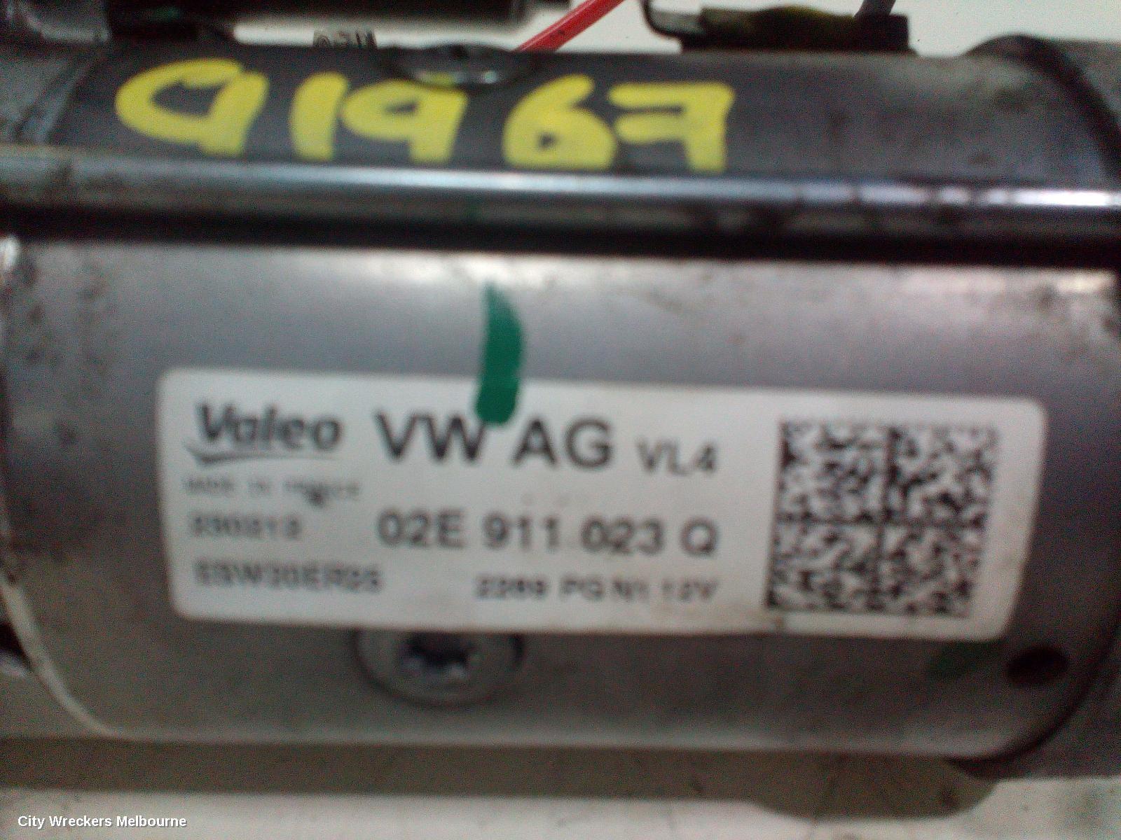 VOLKSWAGEN PASSAT 2012 Starter