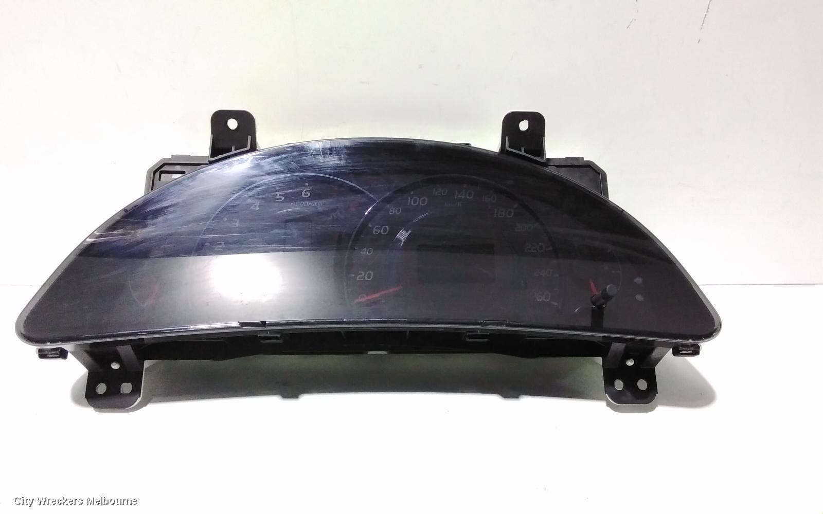 TOYOTA AURION 2010 Instrument Cluster