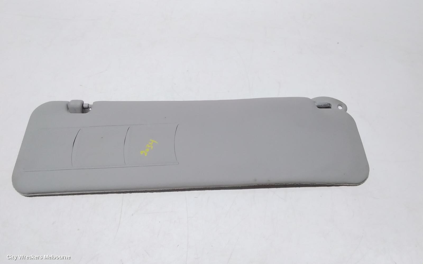 TOYOTA HIACE 2009 Sunvisor