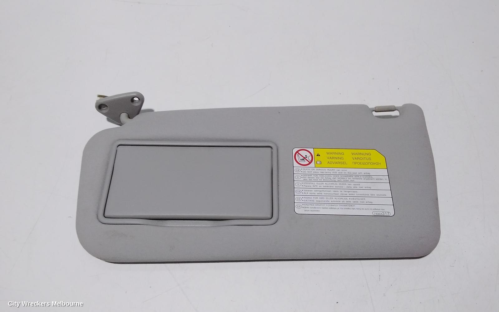 MITSUBISHI PAJERO 2008 Sunvisor