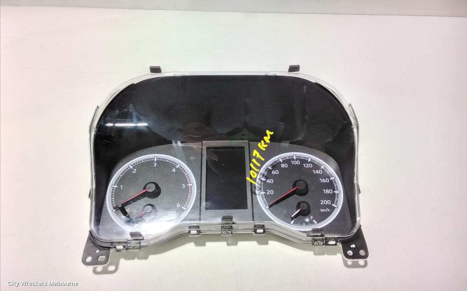 TOYOTA HIACE 2020 Instrument Cluster