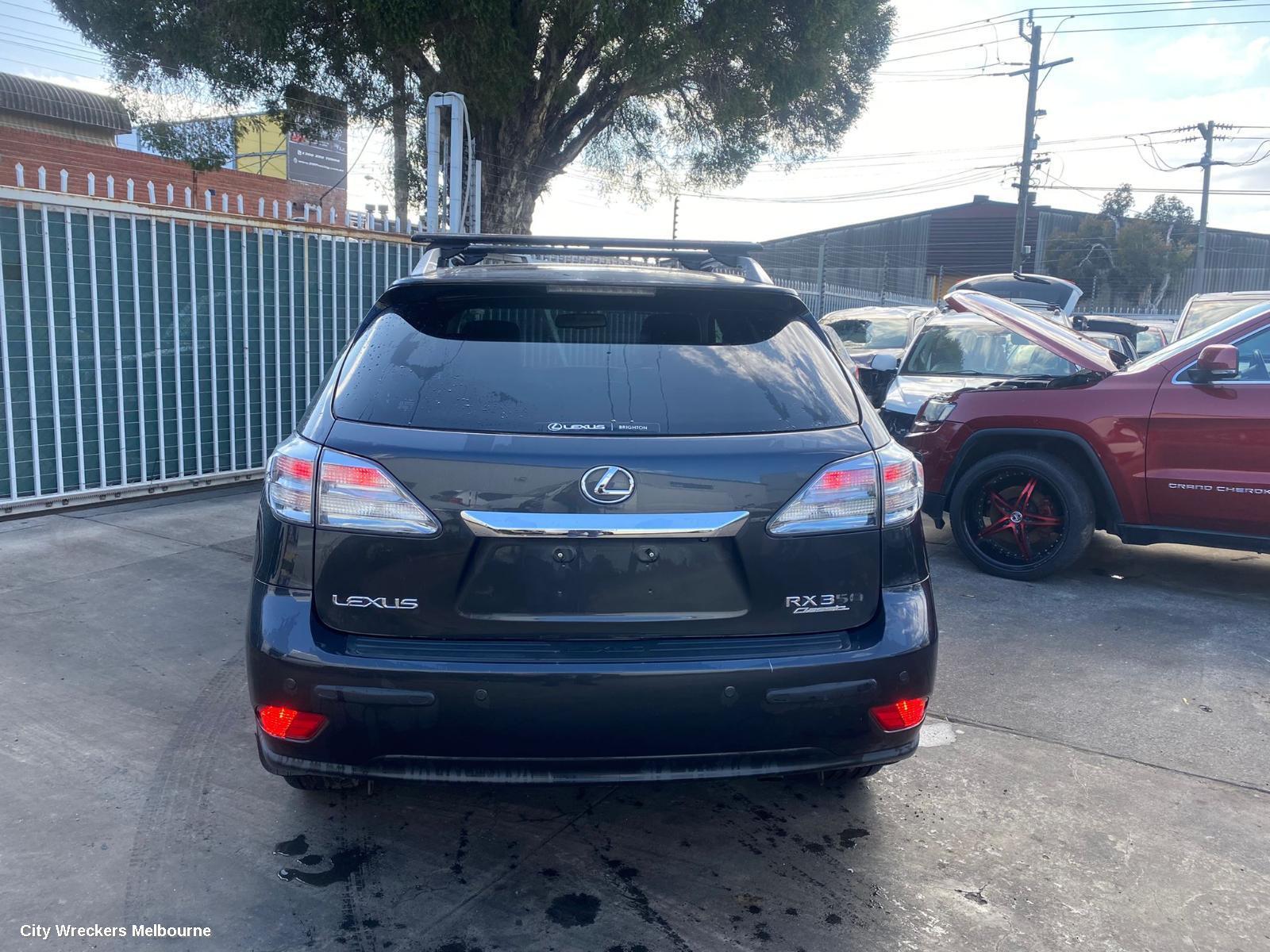 LEXUS RX SERIES 2009 Rear Bumper