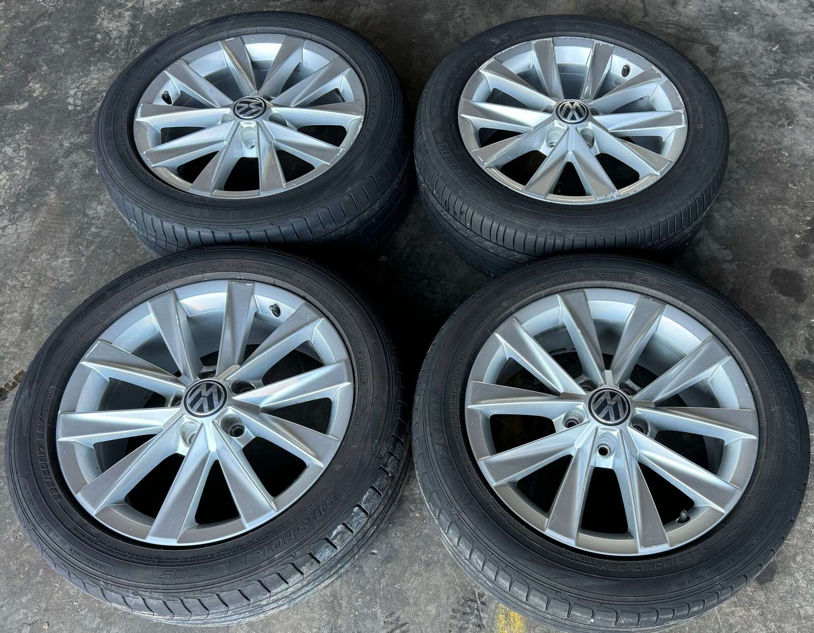 Set of Alloy Wheels to suit VOLKSWAGEN PASSAT 2013 ~ 2020