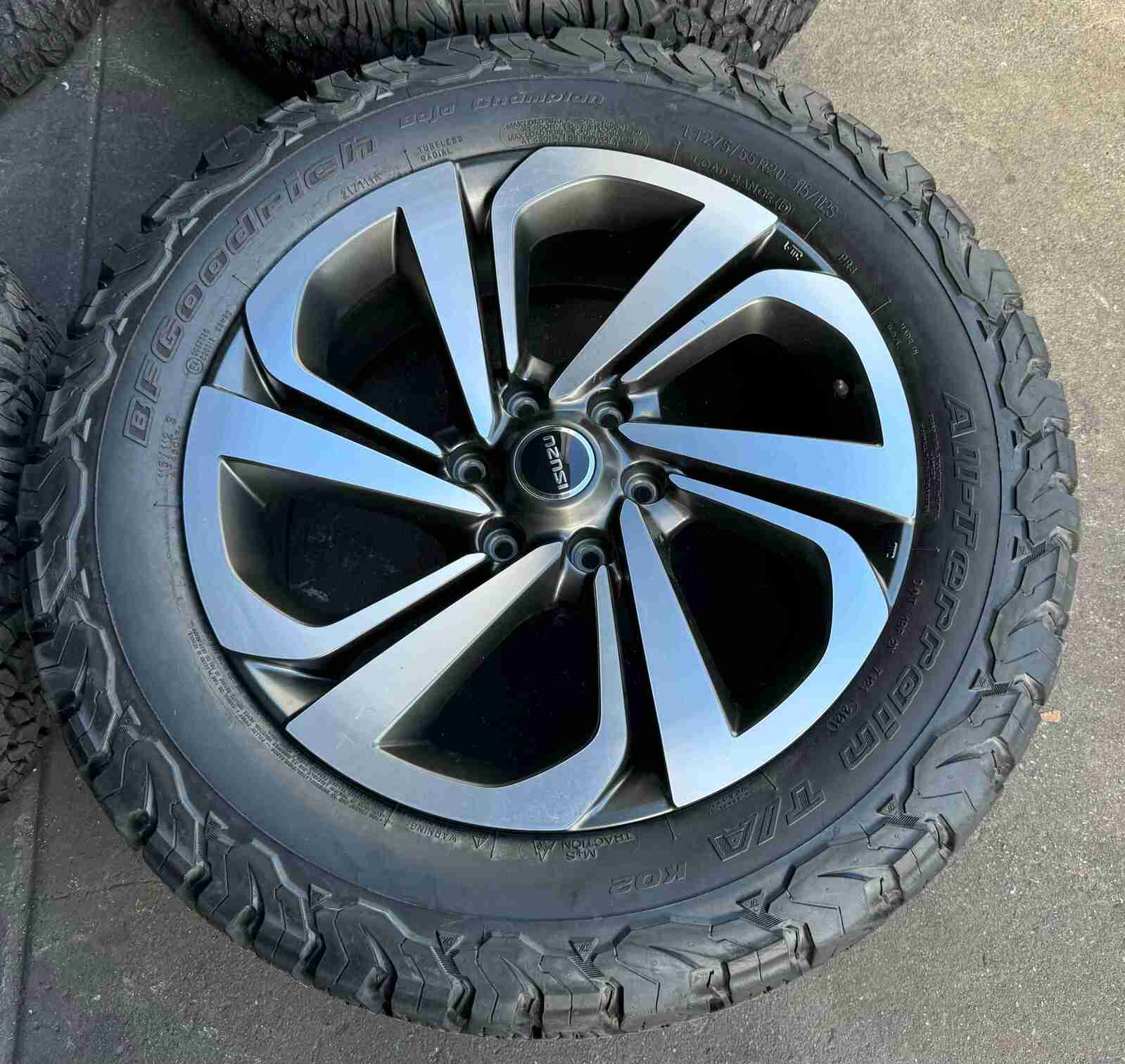 Set of Alloy Wheels to suit ISUZU DMAX 2014 ~ 2020