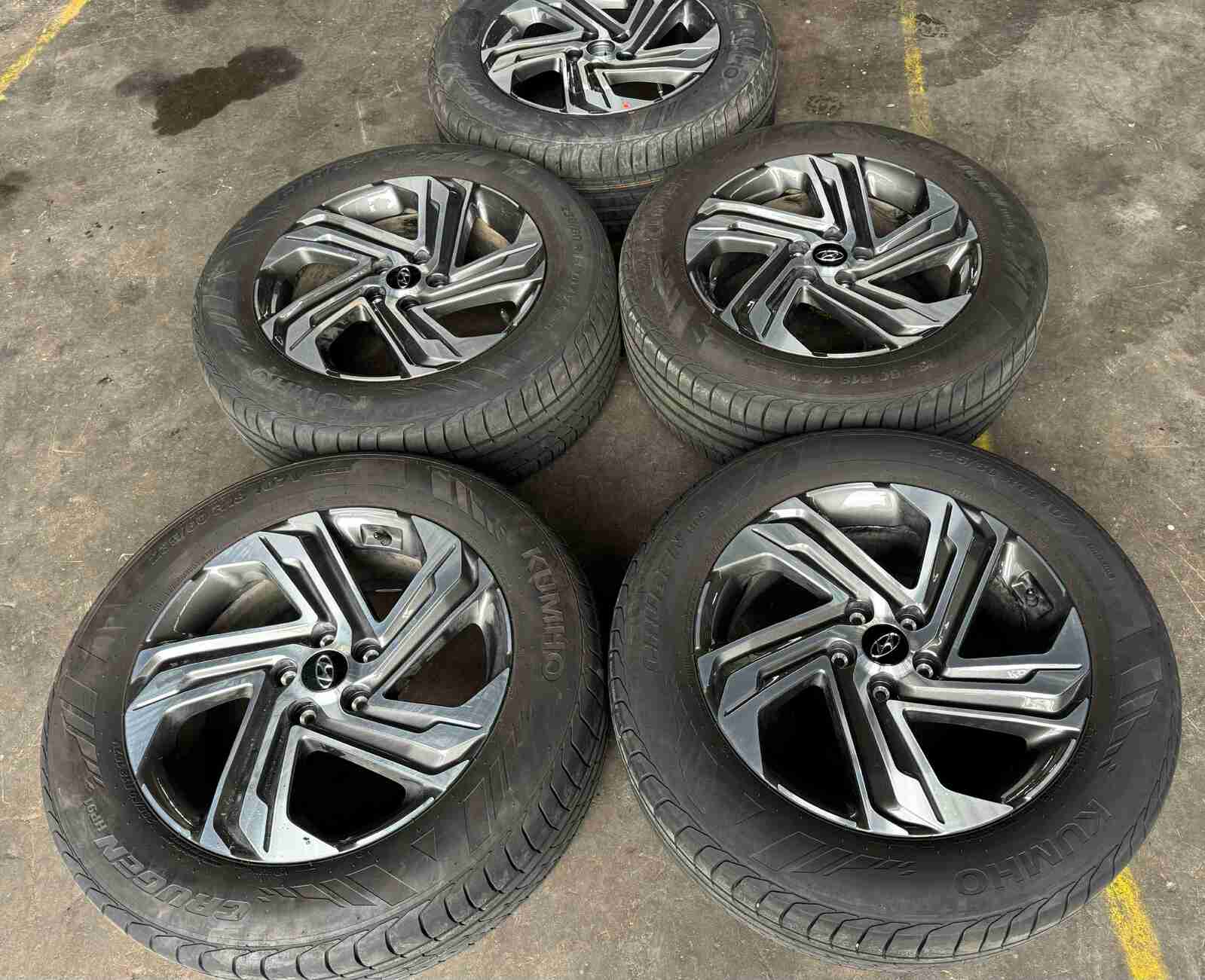 Set of Alloy Wheels to suit HYUNDAI SANTA FE 2017 ~ 2023